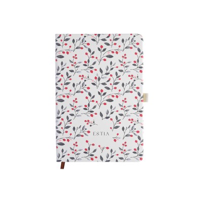 ESTIA ΑΤΖΕΝΤΑ 2026 ΗΜΕΡΗΣΙΑ BLOOM BEIGE