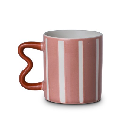 ESTIA ΚΟΥΠΑ JAZZ LINES NEW BONE 450ml ΡΟΖ