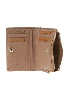 Lavor 1-6097 Δερμάτινο Γυναικείο Πορτοφόλι με RFID Nude