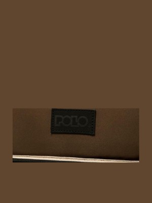 Polo Dora Υφασμάτινο Σακίδιο Πλάτης Καφέ 9-07-021-7900