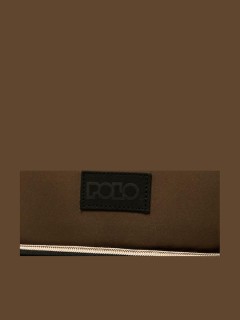 Polo Dora Υφασμάτινο Σακίδιο Πλάτης Καφέ 9-07-021-7900