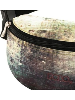 Polo Simple Τσαντάκι Ανδρικό Υφασμάτινο Μέσης Χακί 9-08-040-8114