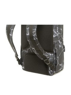 Polo Δερμάτινο Σακίδιο Πλάτης με Θύρα USB Λευκό 21lt 9-02-023-8263