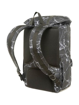 Polo Δερμάτινο Σακίδιο Πλάτης με Θύρα USB Λευκό 21lt 9-02-023-8263