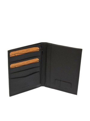 Lavor 1-3311 Δερμάτινη Θήκη Διαβατηρίου/ Εγγράφων Ταξιδίου Μαύρη