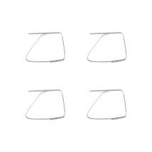 ΚΛΙΠ ΓΙΑ ΤΡΑΠΕΖΟΜΑΝΤΗΛΑ ΑΝΟΞΕΙΔΩΤΟ 6x4cm 4Τ.