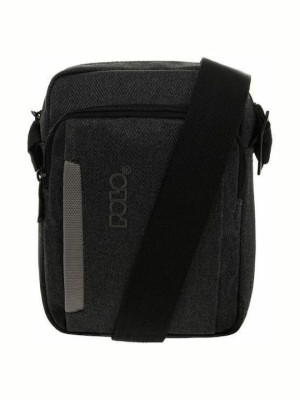 Polo X-Case Large Ανδρική Τσάντα Ώμου / Χιαστί σε Γκρι χρώμα 9-07-110-2200