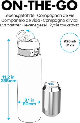 Ion8 Μπουκάλι Θερμός Κόκκινο 1lt I8TS1000RED