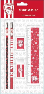 Χάρτινη Πόλη Παιδικό Σετ Γραφικής Ύλης 5τμχ