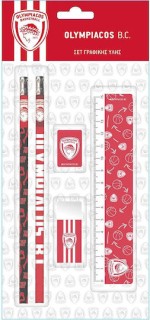 Χάρτινη Πόλη Παιδικό Σετ Γραφικής Ύλης 5τμχ