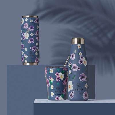 ESTIA ΘΕΡΜΟΣ TRAVEL CUP SAVE THE AEGEAN 500ml GARDEN BLUE