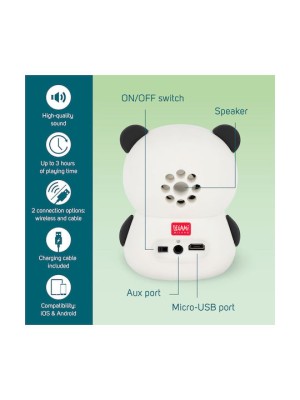 Legami Milano SPS0001 Φορητό Ηχείο Panda