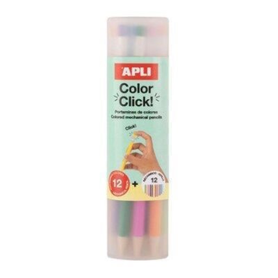 Apli Color Click Ξυλομπογιές Σετ 12 χρώματα