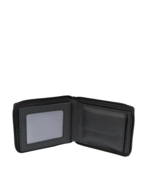 Lavor 1-3416 Δερμάτινο Ανδρικό Πορτοφόλι με RFID Μαύρο