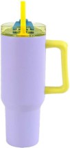 iDrink Ποτήρι Θερμός Ανοξείδωτο PURPLE 1.2lt