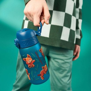 Πλαστικό Παγούρι Pod 350ml Ion8 Με Κόκκινο Πάντα - Μπλε