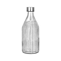 ΜΠΟΥΚΑΛΙ ΓΥΑΛΙΝΟ 1000ml ΜΕ ΑΝΟΞΕΙΔΩΤΟ ΚΑΠΑΚΙ