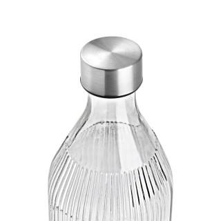 ΜΠΟΥΚΑΛΙ ΓΥΑΛΙΝΟ 1000ml ΜΕ ΑΝΟΞΕΙΔΩΤΟ ΚΑΠΑΚΙ