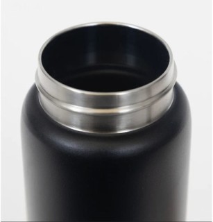 Ion8 Leak Proof Steel Water Bottle Μπουκάλι Θερμός Μαύρο 500ml I8TS500BLK