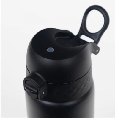 Ion8 Leak Proof Steel Water Bottle Μπουκάλι Θερμός Μαύρο 500ml I8TS500BLK