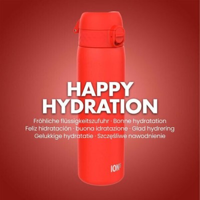 Ion8 Double Wall Μπουκάλι Θερμός Κόκκινο 500ml I8TS500RED