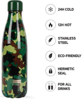 I-Total iDrink Graphics Mimetic Μπουκάλι Θερμός 0.50lt