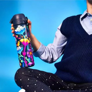 Ion8 Μπουκάλι Θερμός Ανοξείδωτο BPA Free Bright Floral 500ml I8TS500PNFLO