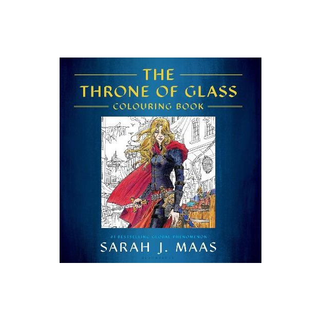 THRONE OF GLASS COLOURING BOOK PB
