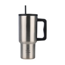 ESTIA ΘΕΡΜΟΣ STRAW TUMBLER XL SAVE THE AEGEAN 900ml STEEL FLOW