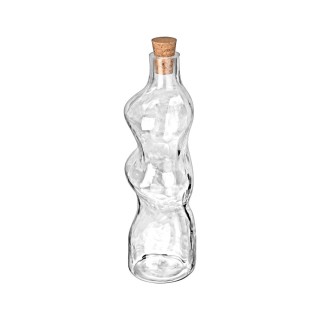 ESTIA ΜΠΟΥΚΑΛΙ ΓΥΑΛΙΝΟ SWAY 1000ml ΜΕ ΚΑΠΑΚΙ ΦΕΛΛΟΥ