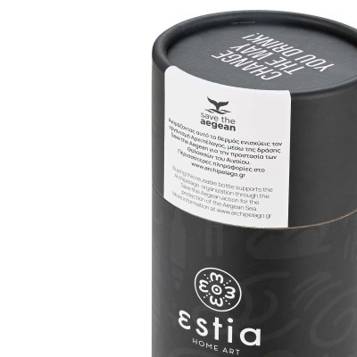 ESTIA ΘΕΡΜΟΣ TRAVEL CUP SAVE THE AEGEAN 500ml NOIR ECHO