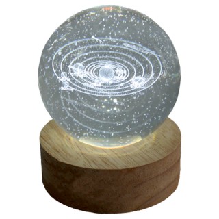 Φωτιστικό Σφαίρα με Σχέδιο Διάστημα