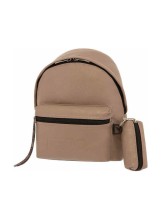 Polo Mini Gecko Τσάντα Πλάτης Δερματίνη σε Μπεζ χρώμα 9-07-037-7401