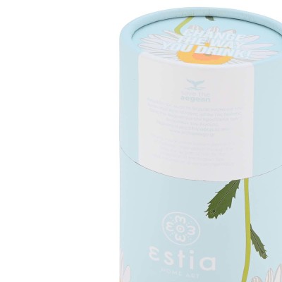 ESTIA ΘΕΡΜΟΣ TRAVEL FLASK SAVE THE AEGEAN 500ml DREAMY SKY