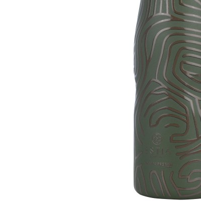 ESTIA ΘΕΡΜΟΣ TRAVEL FLASK SAVE THE AEGEAN 500ml OLIVE FLOW