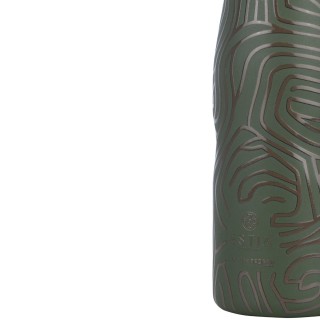 ESTIA ΘΕΡΜΟΣ TRAVEL FLASK SAVE THE AEGEAN 500ml OLIVE FLOW