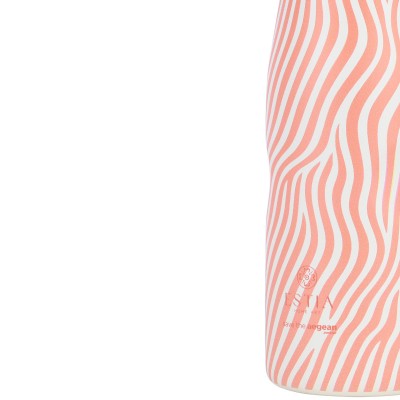 ESTIA ΘΕΡΜΟΣ TRAVEL FLASK SAVE THE AEGEAN 500ml SOFT RIPPLE