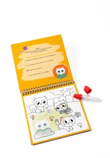 Ζωγραφίζω με νερό: Τα μωρά των ζώων