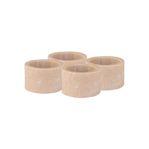 ESTIA ΚΡΙΚΟΙ ΠΕΤΣΕΤΑΣ TRAVERINE 5,2x3,2cm ΣΕΤ 4ΤΕΜ.