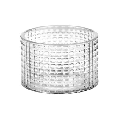 ESTIA ΚΡΙΚΟΙ ΠΕΤΣΕΤΑΣ ΓΥΑΛΙΝΟΙ 5x3cm ΣΕΤ 4ΤΕΜ.