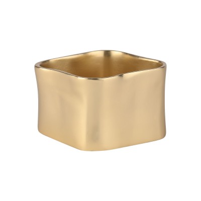 ESTIA ΚΡΙΚΟΙ ΠΕΤΣΕΤΑΣ ΜΕΤΑΛΛΙΚΟΙ ΧΡΥΣΟΙ 4,5x3cm ΣΕΤ 4ΤΕΜ.