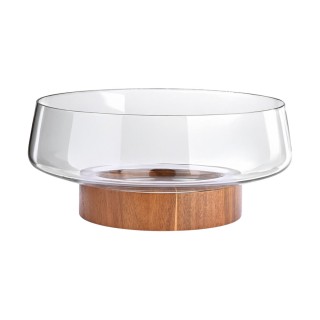 ESTIA ΣΑΛΑΤΙΕΡΑ ALLURE ΜΕ ΞΥΛΙΝΗ ΒΑΣΗ 26CM