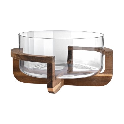 ESTIA ΣΑΛΑΤΙΕΡΑ ALLURE ΜΕ ΞΥΛΙΝΗ ΒΑΣΗ 30CM