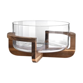 ESTIA ΣΑΛΑΤΙΕΡΑ ALLURE ΜΕ ΞΥΛΙΝΗ ΒΑΣΗ 30CM