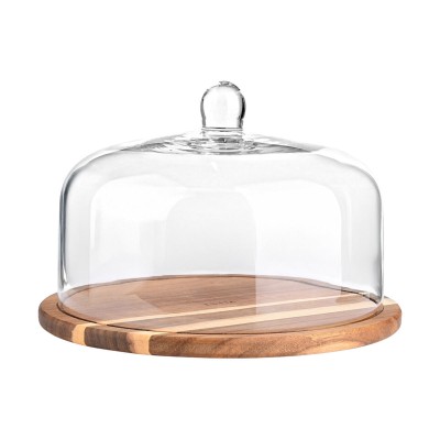 ESTIA ΤΟΥΡΤΙΕΡΑ ALLURE 30cm ΜΕ ΓΥΑΛΙΝΟ ΚΑΠΑΚΙ