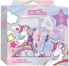 Ημερολόγιο Σετ Must Unicorn 7 Τμχ