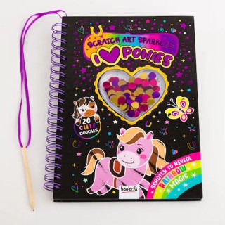 SCRATCH ART SPARKLES: PONIES