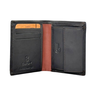 Lavor Δερμάτινο Ανδρικό Πορτοφόλι Καφέ 1-6091