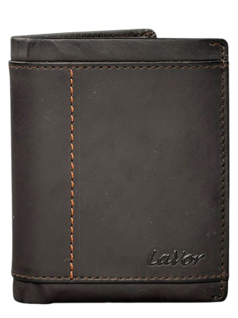 Lavor Δερμάτινο Ανδρικό Πορτοφόλι Καφέ 1-6091