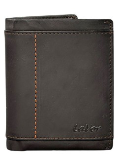 Lavor Δερμάτινο Ανδρικό Πορτοφόλι Καφέ 1-6091
